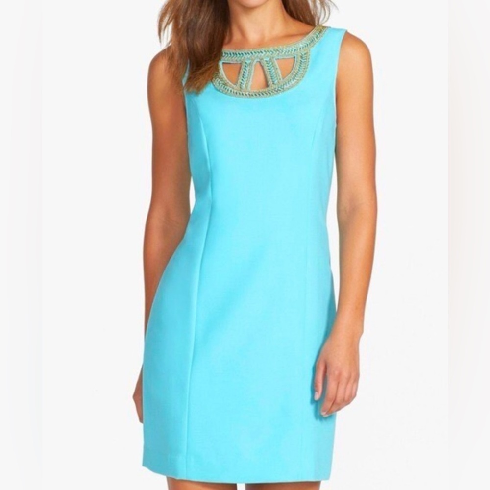 NWT Lane Shift Shorley Blue 8 Dress
